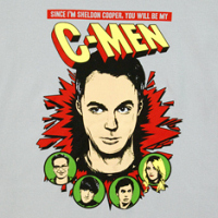 Sheldon Cooper C-Men Shirt