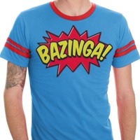 Comic Book Style Bazinga! shirt