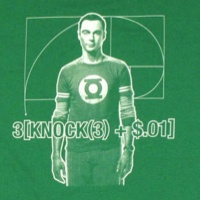 Sheldon Knock Equation Shirt