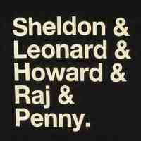 Sheldon & Leonard & Howard & Raj & Penny Shirt