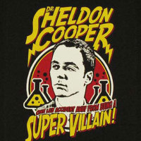 Sheldon Supervillain Shirt